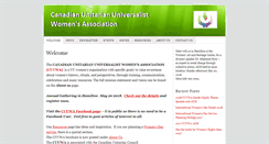 Desktop Screenshot of cuuwa.org